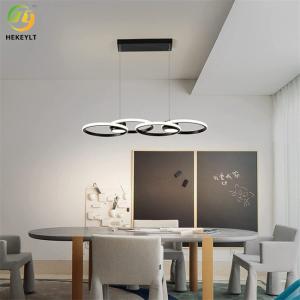 Wholesale Dimmable Integrated Modern LED Ring Chandelier 56 Watt from china suppliers