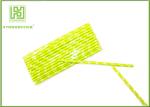 Modern Fashion Party Paper Straws For Drinking Stirrering 10000pcs / Carton