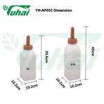 2L/3.5L Milk Feeding Bottle For Calf With Teat, Cow Feeder For Dairy Farm