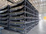 Grey Hydraulic Dock Levelers For Loading Bays And Warehouses