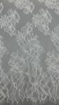 Lightweight 100% Nylon French Chantilly Thread Lace With Floral Design For Women
