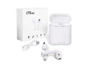 Wholesale Portable TWS Bluetooth Headphones Twins Wireless Earbuds Double Earpiece from china suppliers