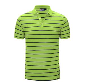 Wholesale Standard Size S 5XL Polo Neck T Shirts For Men Striped from china suppliers