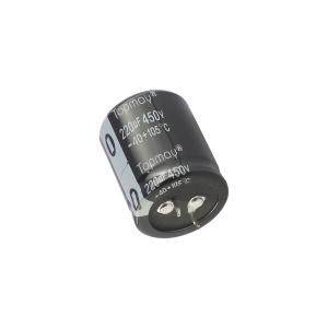 Wholesale 220uF Snap In Capacitor Electrolytic 450V 25*35 Aluminum 105C from china suppliers