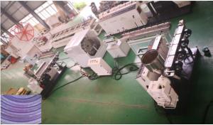 Wholesale 10-38mm 0.5-2inch Fiber Reinforced PVC Pipe Machine Flexible Ventilation Duct Conduit Soft Pvc Pipe Production Line from china suppliers