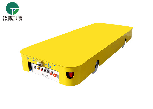 motorized cart moving on rails