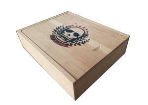Wholesale 8 X 10 Luxury Packaging Boxes , Custom Made Small Wooden Boxes Sliding Halloween Christmas from china suppliers