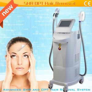 Wholesale Dual Handpiece IPL Laser Hair Removal Machine SHR System For Women / Men from china suppliers