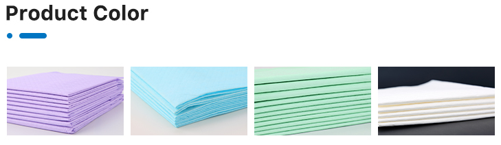 Customized Color Disposable Maternity Blue 23 x 36 Adult Incontinence Bed Sanitary Pads Underpad