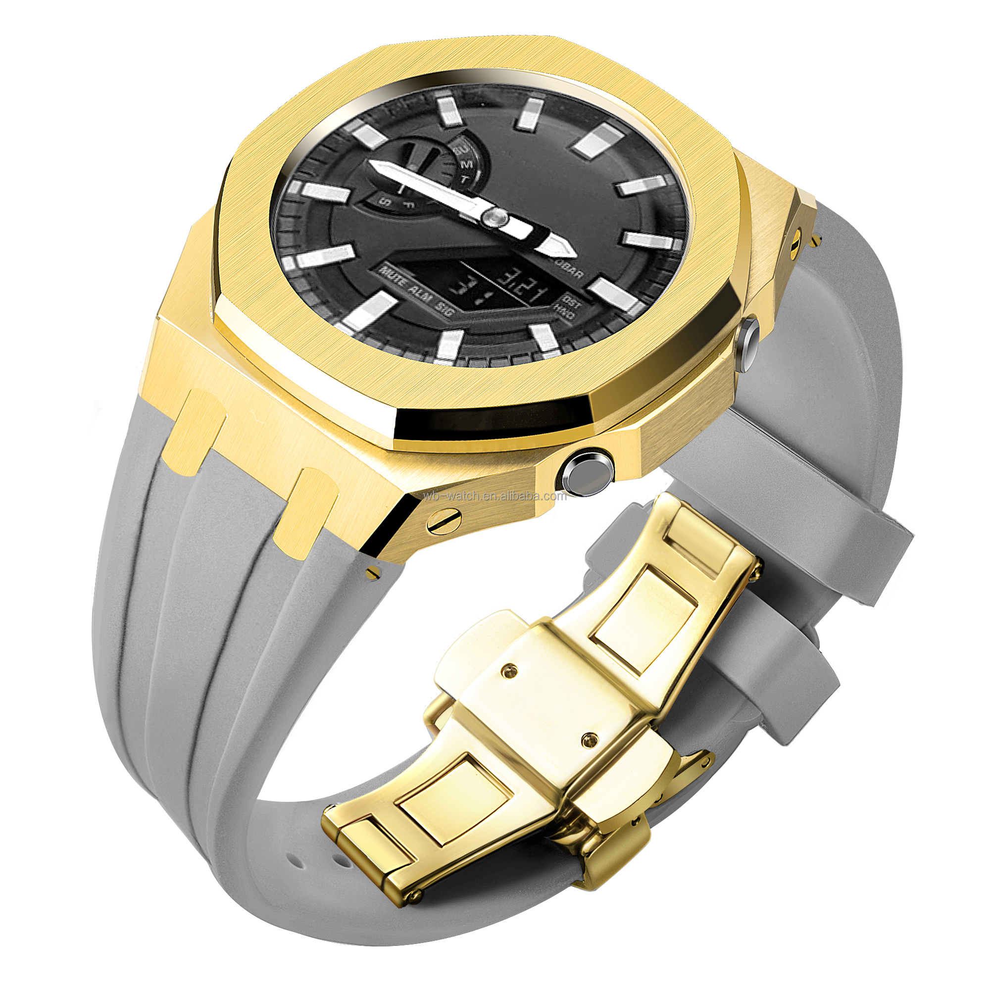 Stainless Steel Band For Casio Ga2100 G Shock Case Modification Essential Accessory