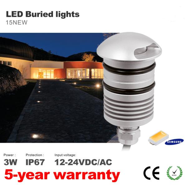 LED Buried Light 12VDC/AC IP67 Waterproof Outdoor squares ,courtyard underground