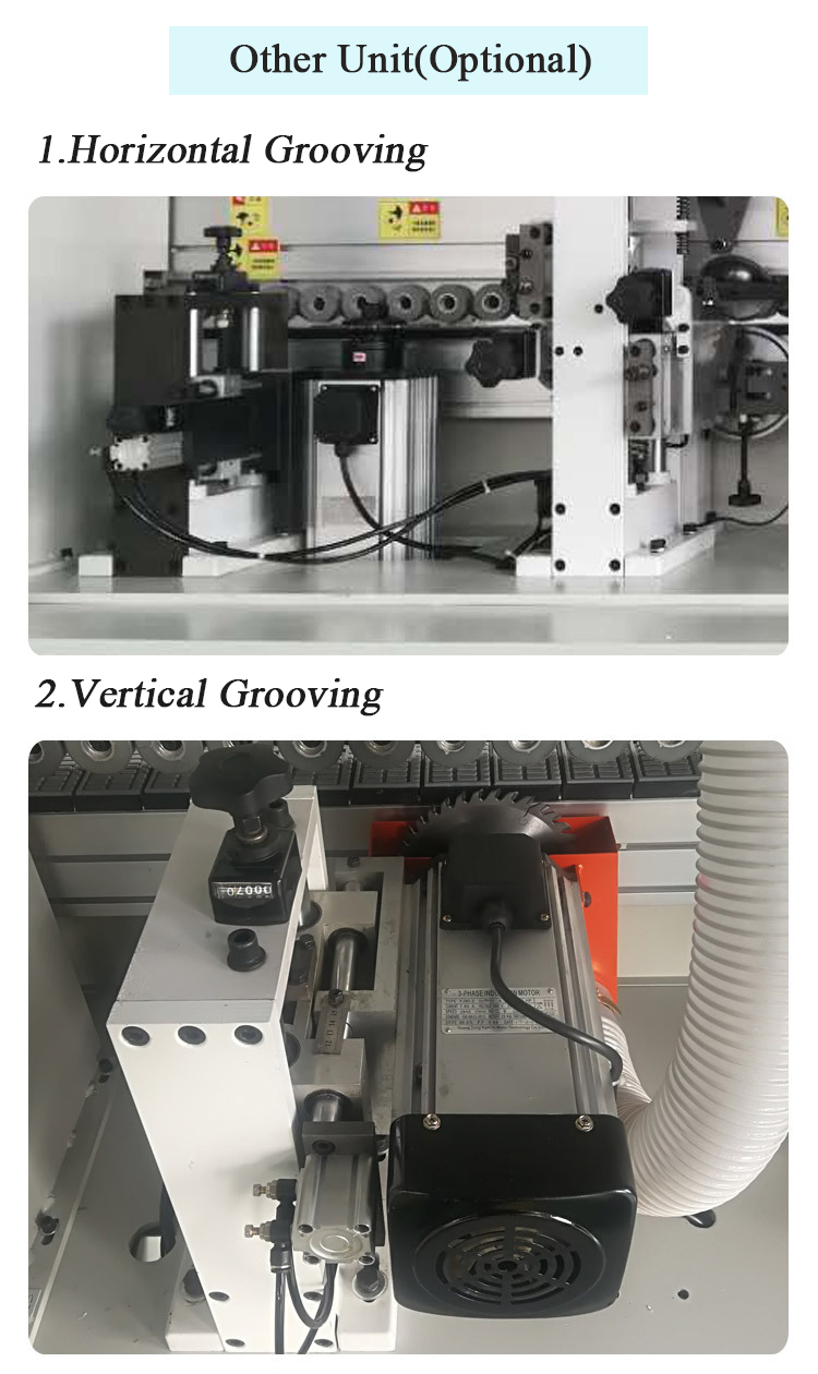 Small Automatic Edge Banding Machine for Wood Based Panels in Building Material Shops