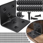 Metal Steel Bracket Standard 90 Degree L Shaped Corner Brace for Wood Cabinets