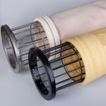 Zinc Galvanization Dust Filter Bag Cage 24 Vertical Wires ISO9001 2008 Certified