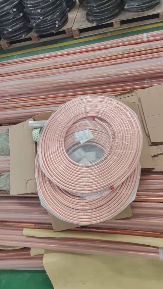 ROUND Head Code C3600 Brass Copper Max Tube Pipes for Industrial Copper Pipe Coil Stock