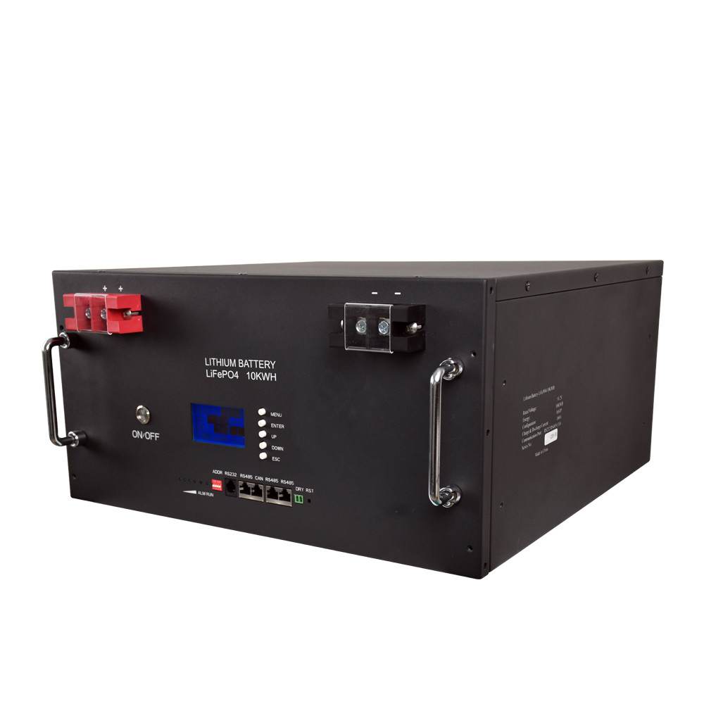 Outdoor 200kw 200kwh Lifepo4 Battery Cabinet With eSS Lithium 51.2V 48v 200Ah