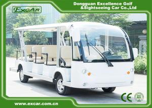 Wholesale White 14 Person Electric Sightseeing Bus from china suppliers
