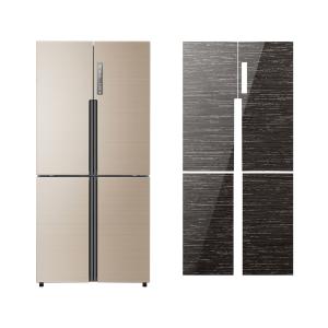 Wholesale UV Micro Imprinting Black Rain Grain Pattern Refrigerator Door Panel from china suppliers