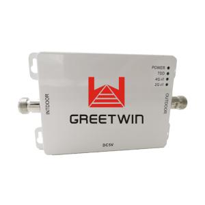 China Indoor 15dBm DCS 1800MHz LTE 2300MHz Dual Band Mobile Phone 4G Repeater Signal Booster Amplifier For Home Office on sale