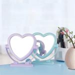 Small Table Top Stand Portable Cosmetic Mirror Individual Carton Packing for