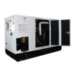 Wholesaler 3 phase water cooled 50hz 1500rpm CE silent open diesel generator set