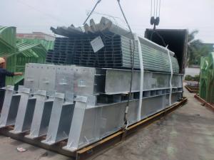 Wholesale Prefabricated Lightweight Steel Structures , H Section Steel Clad Buildings from china suppliers
