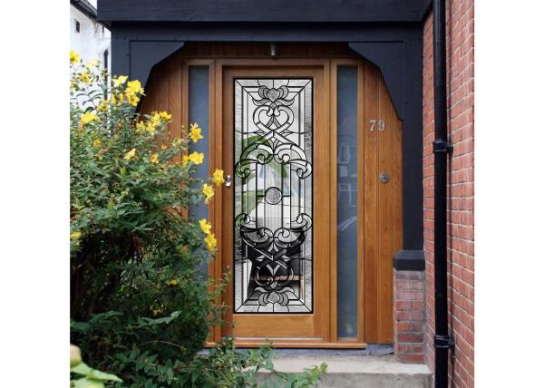 Safety Custom Size Decorative Panel Glass , Decorative Glass Windows Light