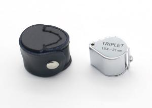 Wholesale Folding Glass Jewelry Loupe with Magnification of 15X and Triplet Lens from china suppliers