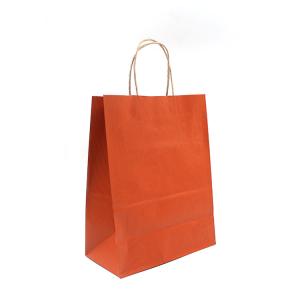 Wholesale Recycled Paper Shopping Bags With Handles OEM Printing Logo from china suppliers