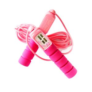 Wholesale Fitness Jump Rope 18500 Mm Pink Weight Bearing Aerobics Skipping Rope For Women Applicable Scene Gym from china suppliers