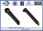 4.6 Grade Steel Railroad Track Spikes Plain Surface DIN Standard