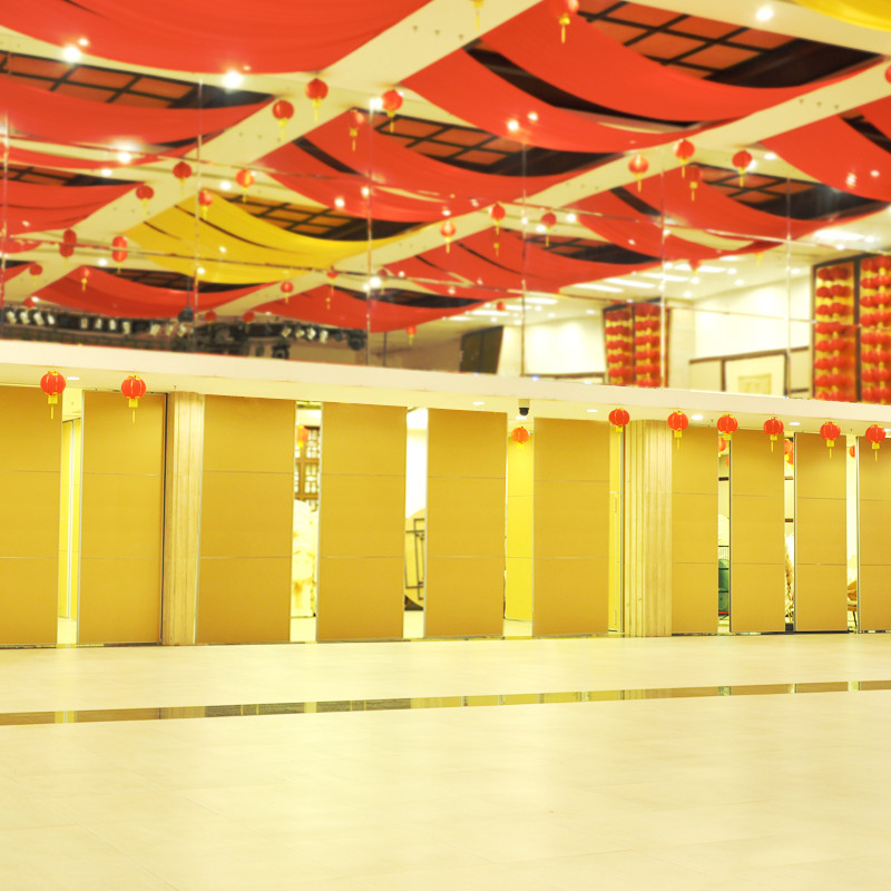 Aluminium Sliding Partition Walls Interior Decorative MDF Soundproof Wall Partition