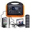 Buy cheap 1800W Portable Power Station Lifepo4 Portable Solar Generator Kit 15kg from wholesalers