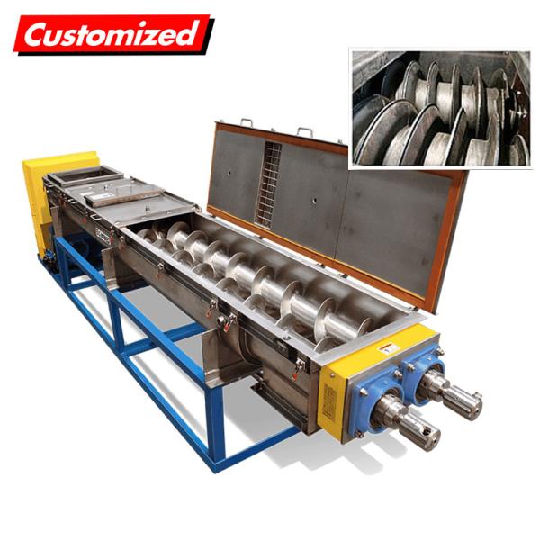Food Grade 304/316L Stainless Steel Thermal Screw Conveyor for Safe Material
