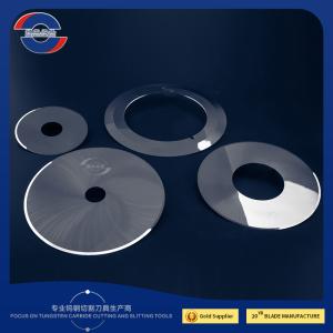 Wholesale Circular Carbide Slitter Blades Round Knife For Cutting Fabrics from china suppliers
