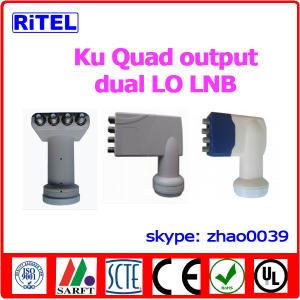 Wholesale Ku-band 4-port output LNBF, single LO and dual LO available from china suppliers