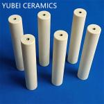 Automotive Alumina Ceramic Parts , Ivory 99% Aluminum Oxide Rod With Inner