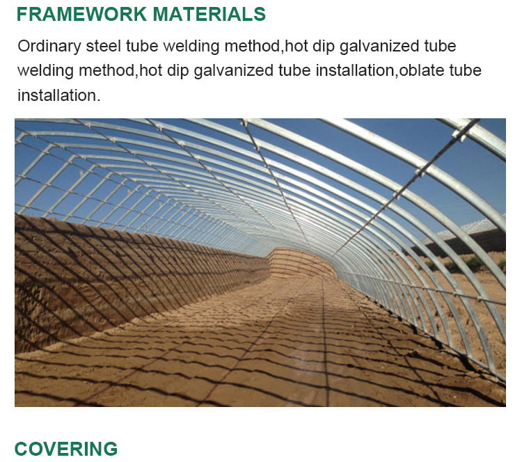 High Strength Solar Agricultural Greenhouses with Easy Assembly and Greenhouse Benches