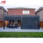 Garden 5x3 Motorized Aluminum Pergola Bioclimate Outdoor Patio China Manufacture