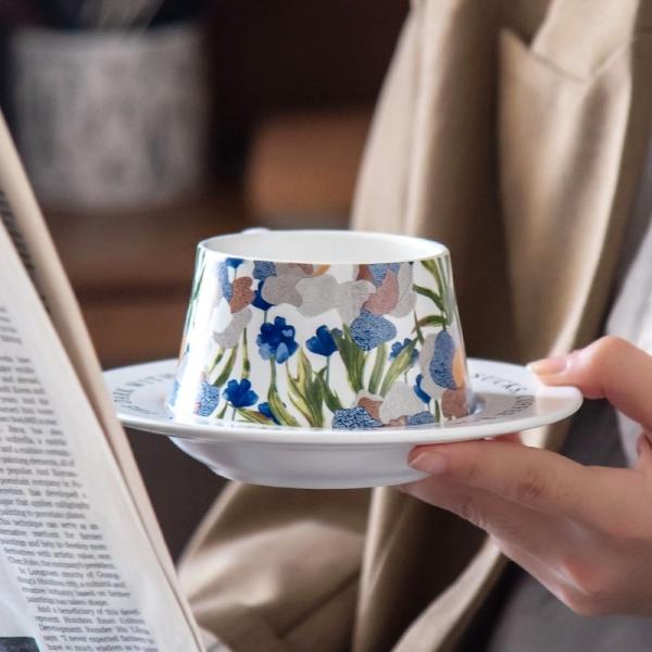 250ml Porcelain Cup Latte Mugs Ceramic Tasse Taza Cafe Coffee Occasion Business