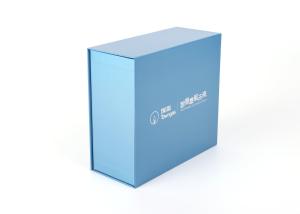 Wholesale Grey Rigid Magnetic Paper Box , Offset Printed Recycled Cardboard Jewelry Boxes from china suppliers