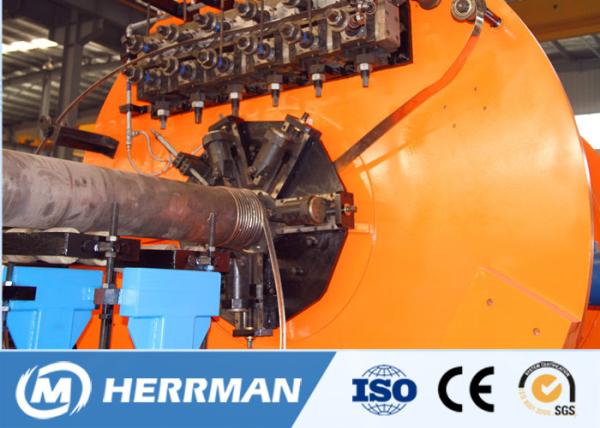 Pressure-bearing Steel Bar Interlock Armouring Machine For Marine Flexible