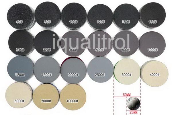 Waterproof Silicon Carbide Sandpaper Diameter 200 - 350mm for Metallographical