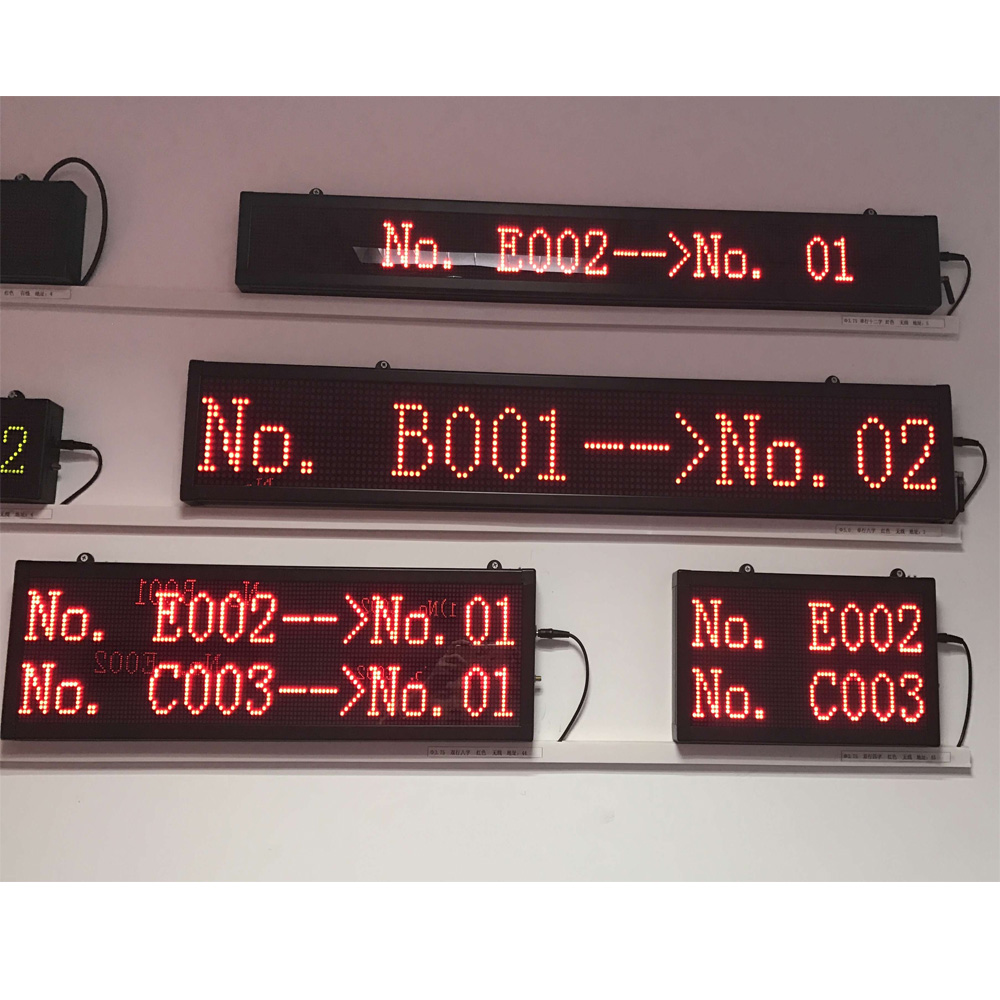 wireless queue management system window or counter calling number display SDK available for combination with customer's software