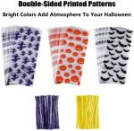 Small Valentine'S Day Halloween Cellophane Treat Bags