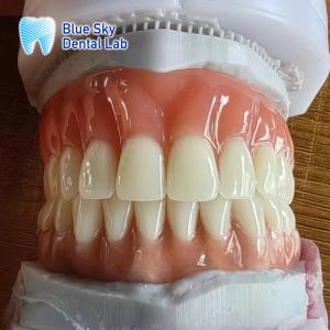 Wholesale Naturally Full Denture Acrylic Removable Full Dentures Customizable from china suppliers