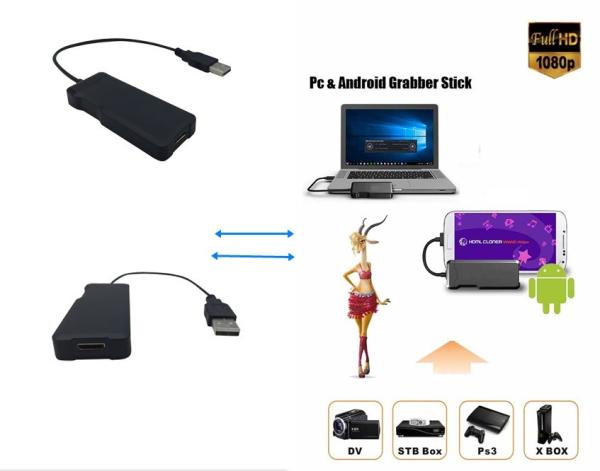 HDMI Grabber Record game,DVD/ Blu-ray Movies or HD videos,plug and play,capture