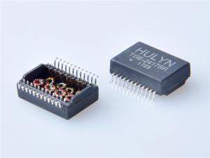 Wholesale 10/100 Base-T Quad port SMD LAN Magnetic Transformer,24PIN from china suppliers