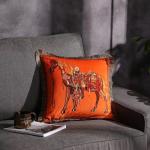 Tassel White Linen Tufted Cushion Cover Woven Couch Sofa Pillow