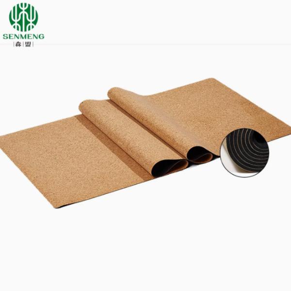 Cork Yoga Mat Sports Mat Environmental Protection With TPE Anti Slip and Sweat